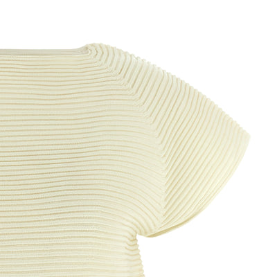 Issey Miyake Corrugated Knit Dress