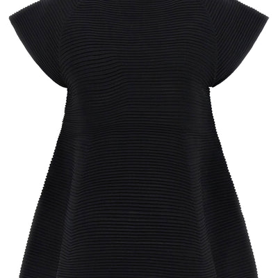 Issey Miyake Corrugated Knit Dress