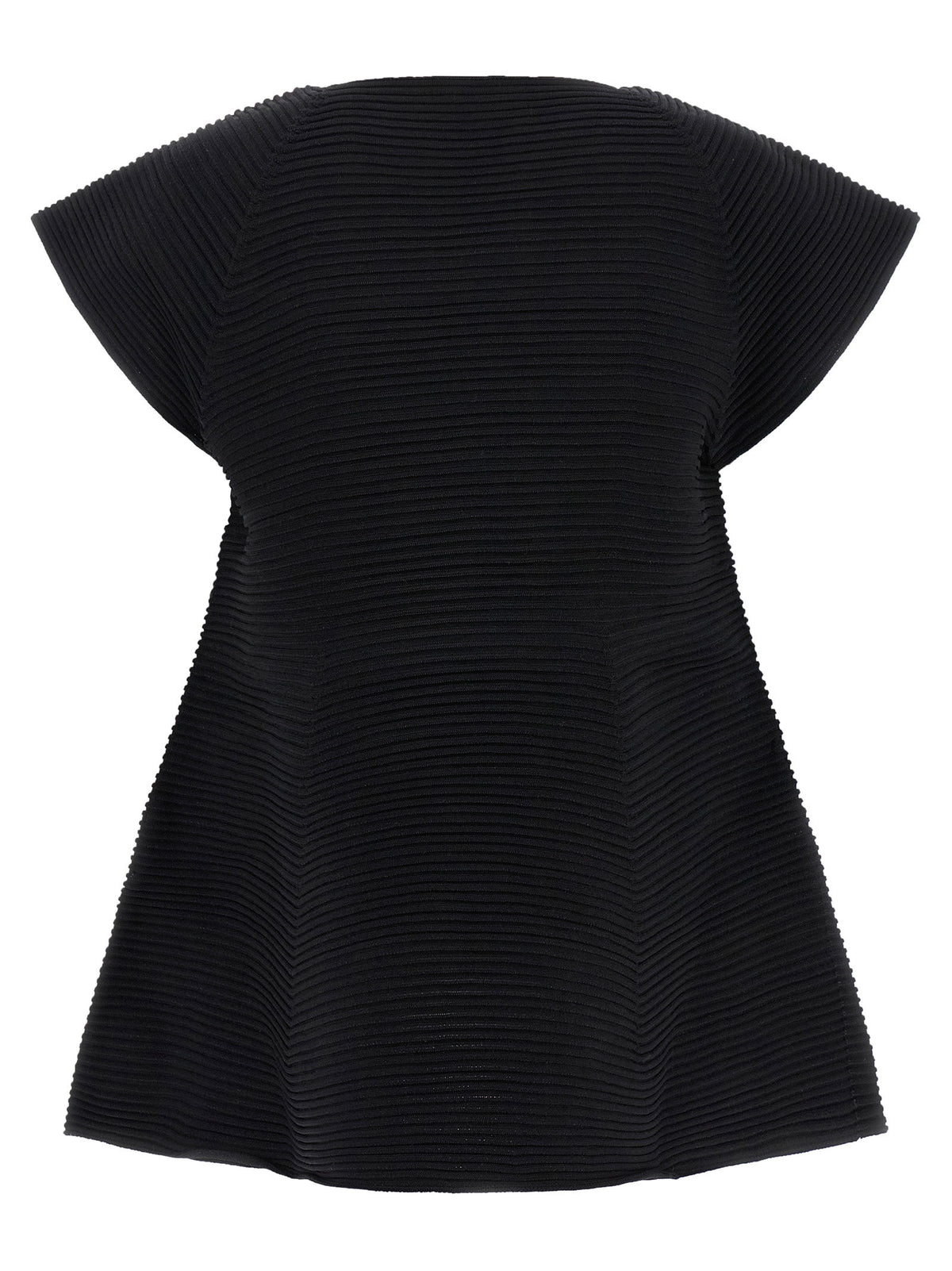 Issey Miyake Corrugated Knit Dress