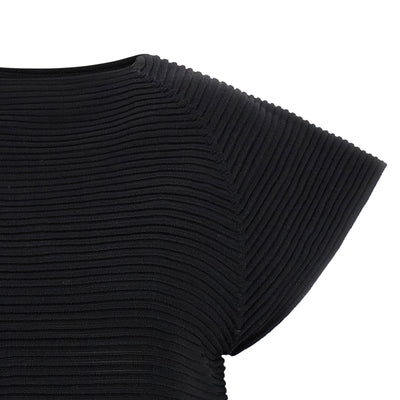 Issey Miyake Corrugated Knit Dress
