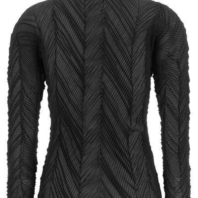 Issey Miyake Zigzag Pleats Sweater