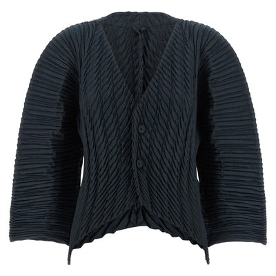 Issey Miyake Unfurling Pleats Cardigan