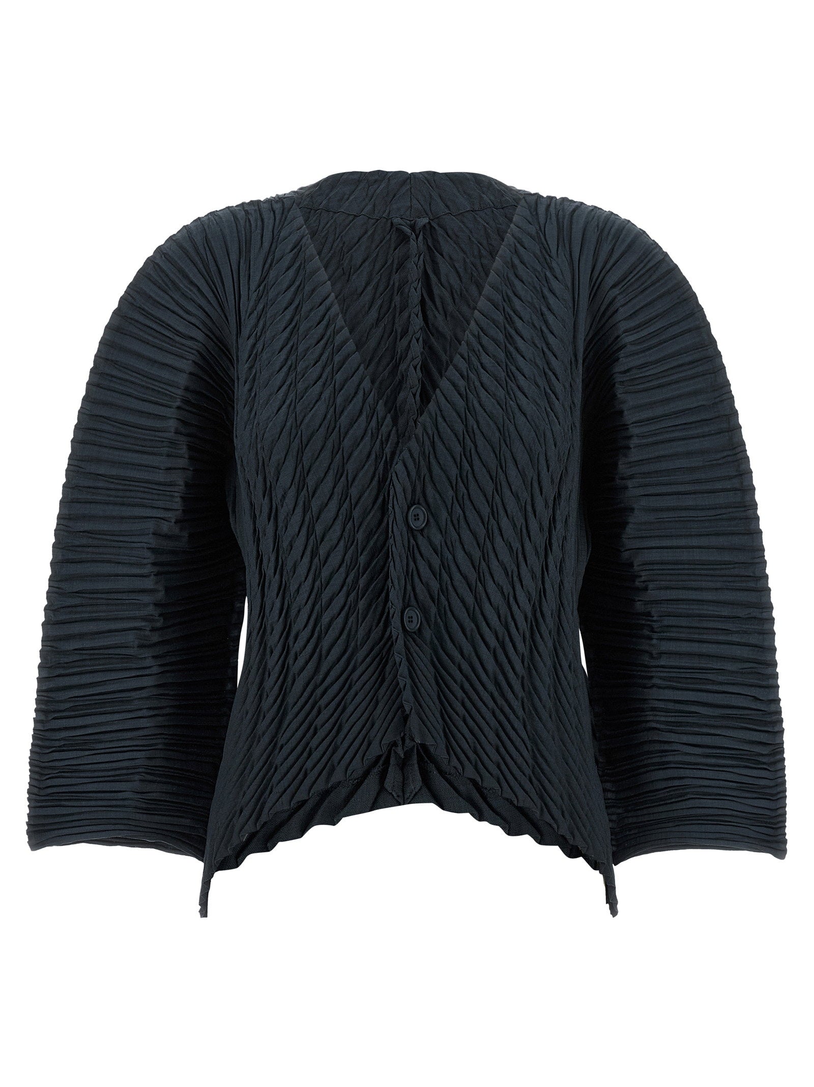 Issey Miyake Unfurling Pleats Cardigan