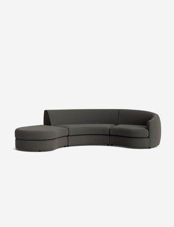 Charcoal Performance Linen