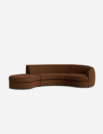 Chocolate Performance Linen