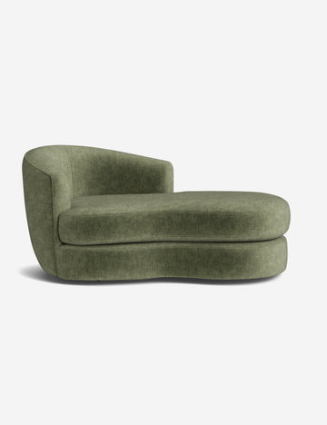 Moss Performance Striated Velvet