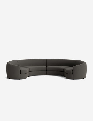 Charcoal Performance Linen