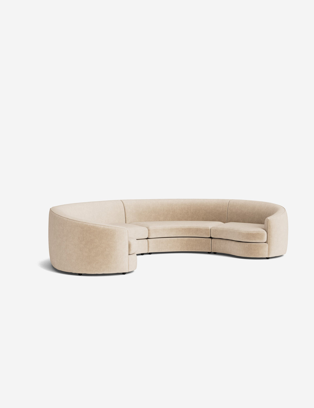 Imada Modular Curved Sectional Sofa