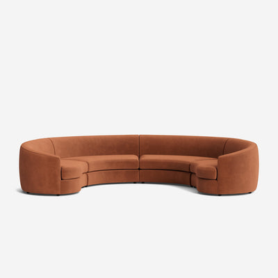 Imada Modular Curved Sectional Sofa