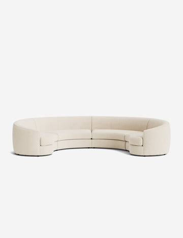 Ivory Modern Boucle