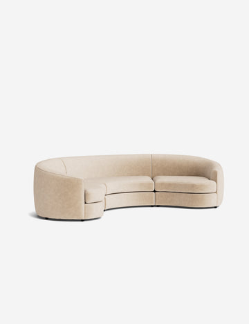 Natural Performance Striated Velvet