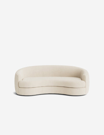 Ivory Modern Boucle