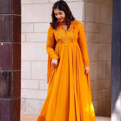 Bella Blaze Georgette Maxi Set