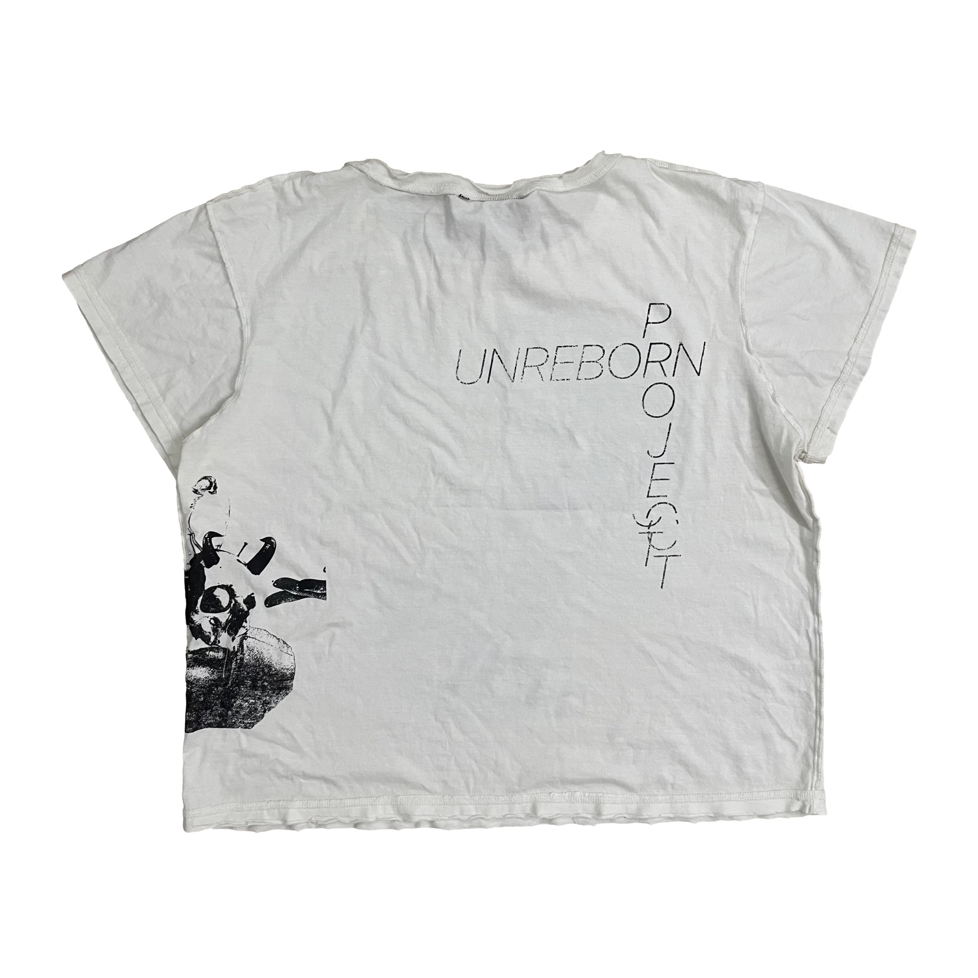 FERAL BRUTALITY T-SHIRT (FADED WHITE)