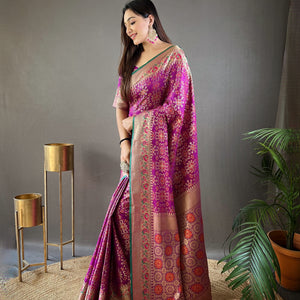 Patola Silk Pure Bandhani Saree