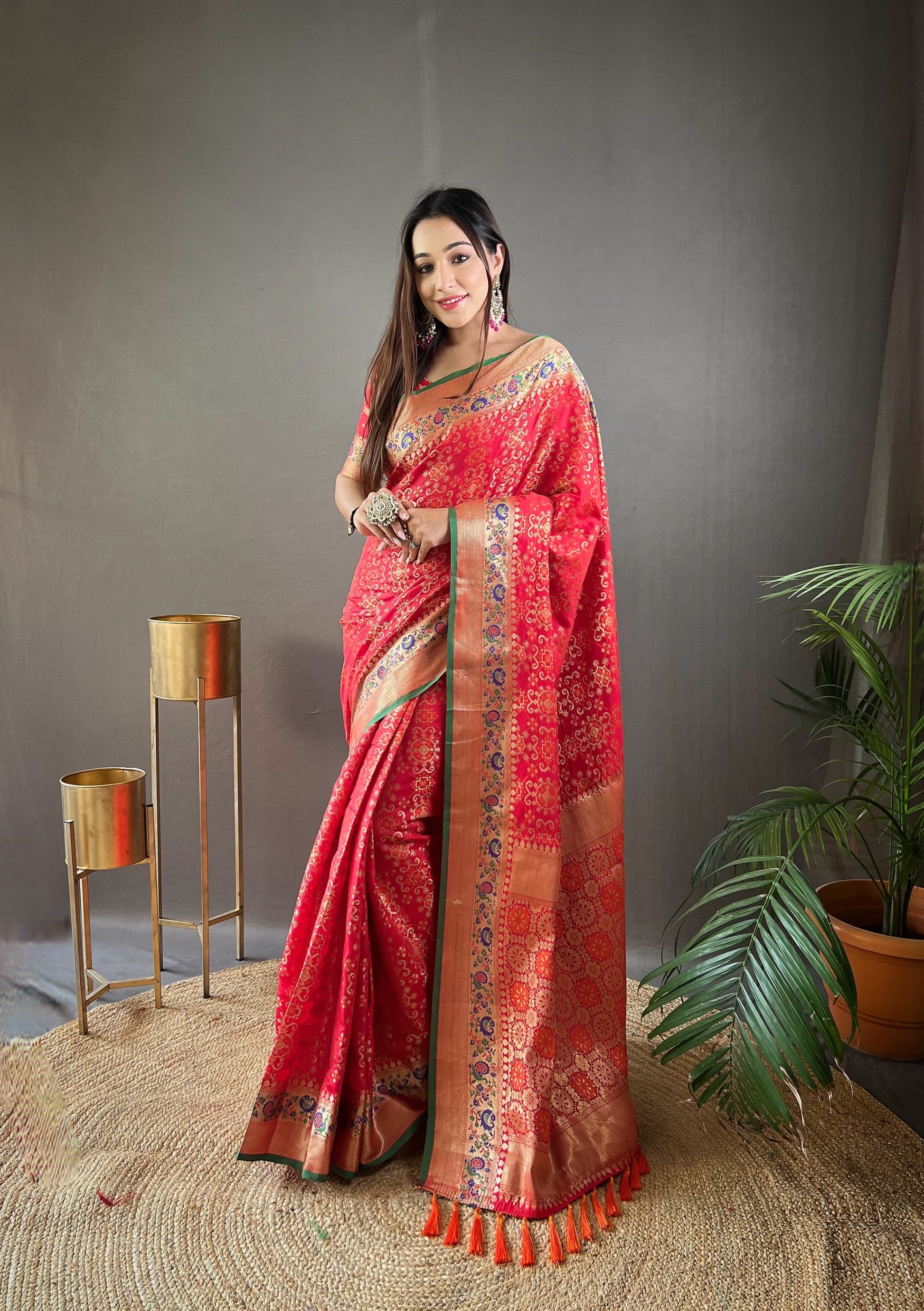 Patola Silk Pure Bandhani Saree