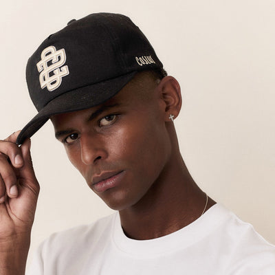 Coszus Initials Black Cap