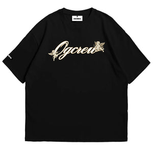 BLACK CHERUBS TEE