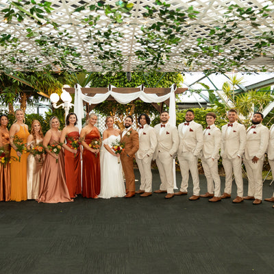 Rustic Terracotta and Emerald Green Botanical Desert Wedding