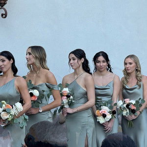 Elegant Ivory and Peach Arizona Wedding
