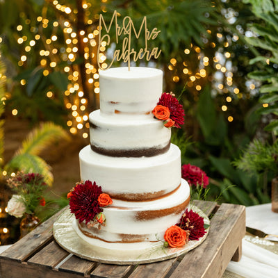 Rustic Terracotta and Emerald Green Botanical Desert Wedding