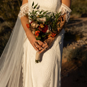 Rustic Terracotta and Emerald Green Botanical Desert Wedding
