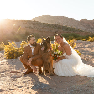 Rustic Terracotta and Emerald Green Botanical Desert Wedding