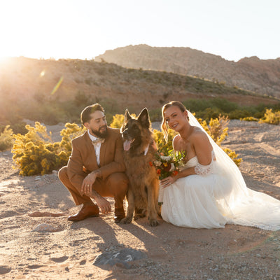 Rustic Terracotta and Emerald Green Botanical Desert Wedding