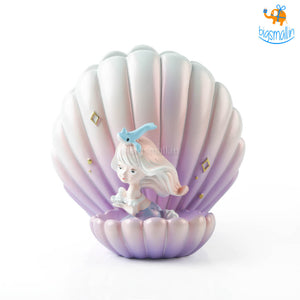 Sea Shell & Mermaid Desk Organizer