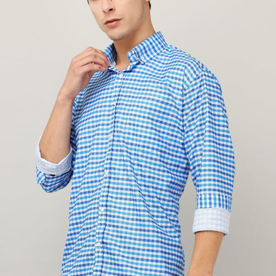 Darnandstitch® Printed Check Shirt