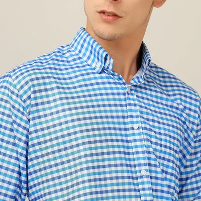 Darnandstitch® Printed Check Shirt