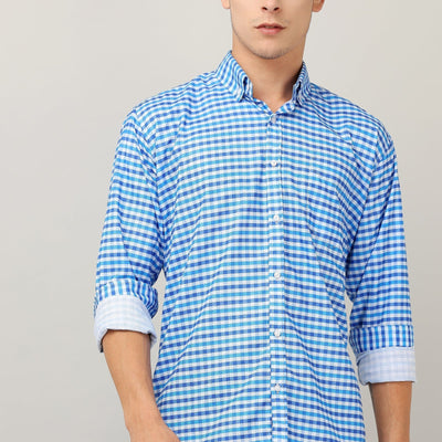 Darnandstitch® Printed Check Shirt