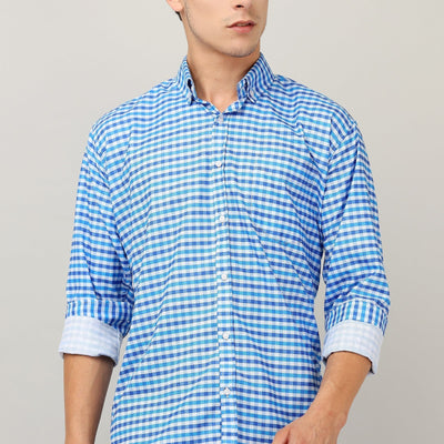 Darnandstitch® Printed Check Shirt