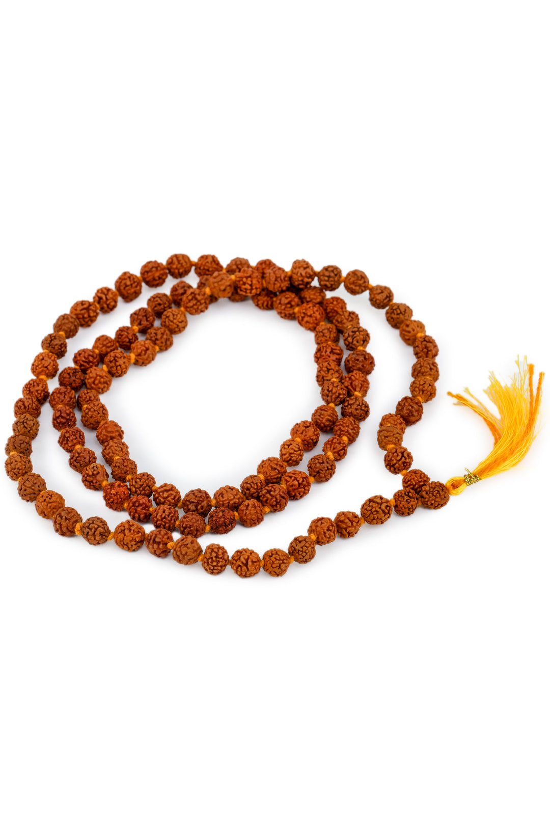 Chaitanya 5 mukhi Rudraksha Mala- 6 mm Beads