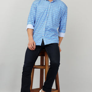 Darnandstitch® Printed Check Shirt