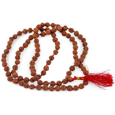 Chaitanya 5 mukhi Rudraksha Mala- 8 mm beads