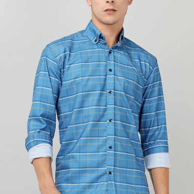 Darnandstitch High Quality Printed Checkered Shirt