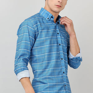 Darnandstitch High Quality Printed Checkered Shirt
