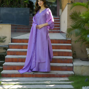 Lavender Lustre cosmos suit set