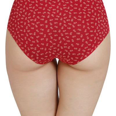 Inner Elastic Waistband Hipster Panty (Pack of 3)