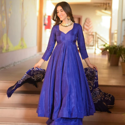 Saachi silk suit set