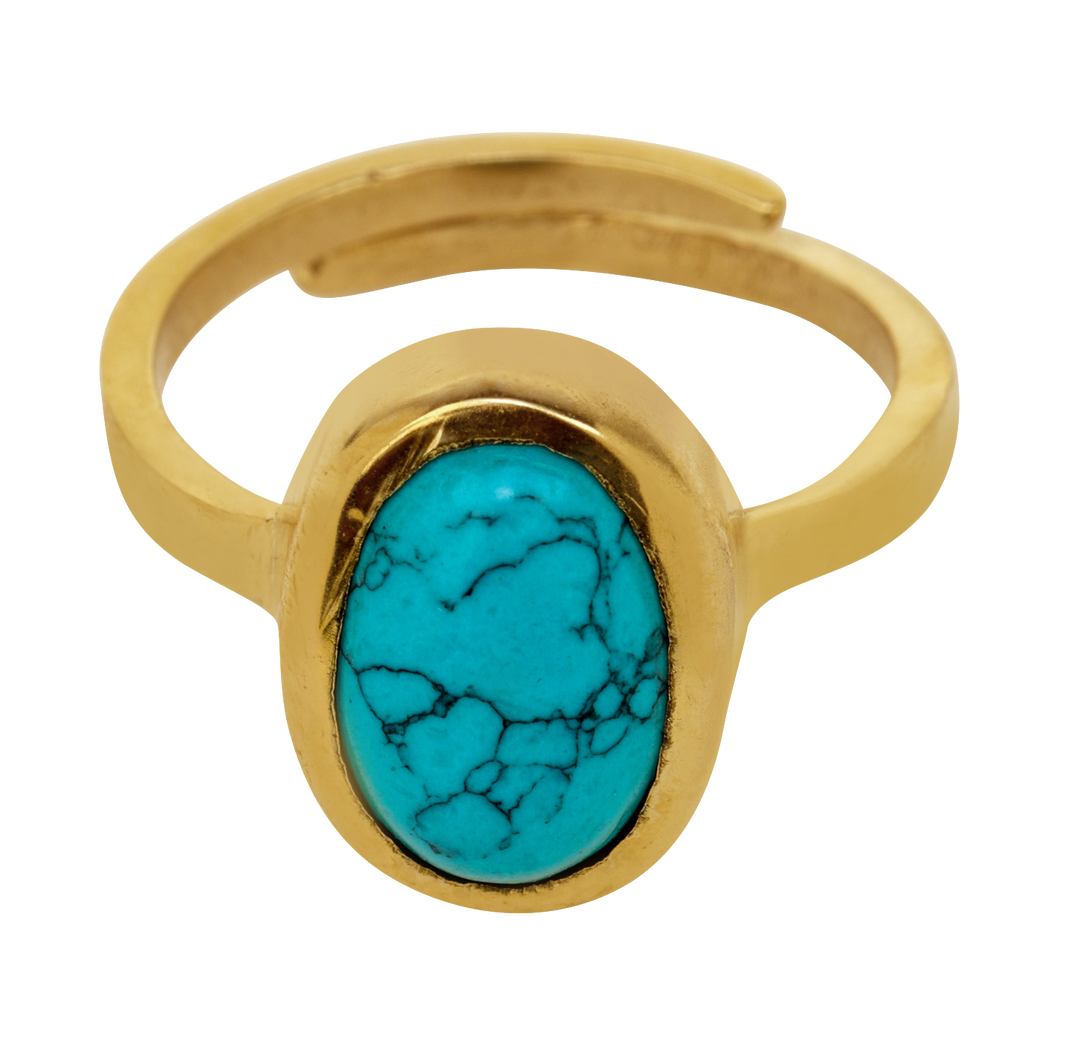 Studio Vaidik Irani Firoza/ Turquoise Ring 5.25 ratti