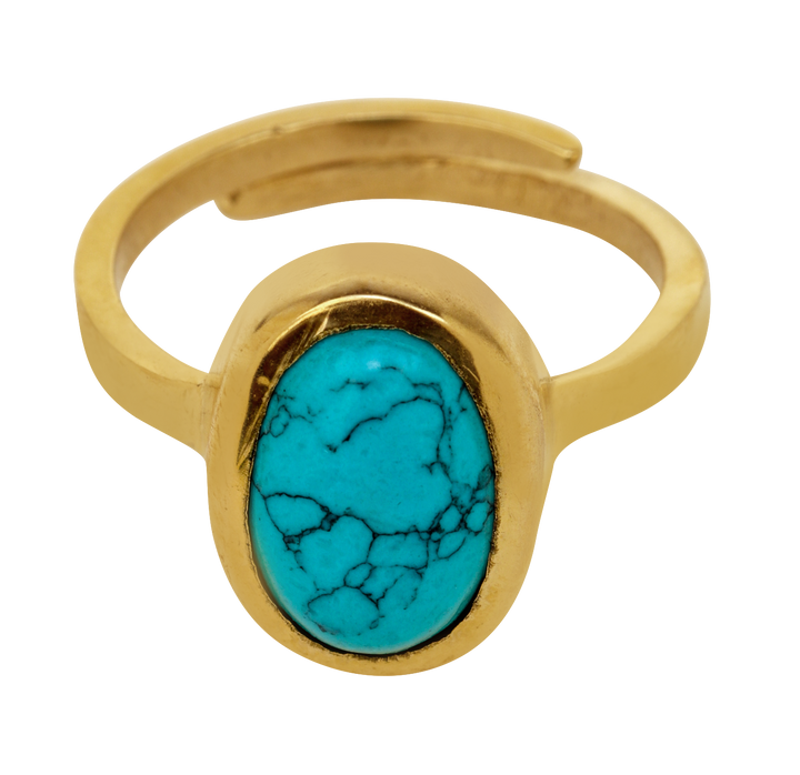 Studio Vaidik Irani Firoza/ Turquoise Ring 5.25 ratti