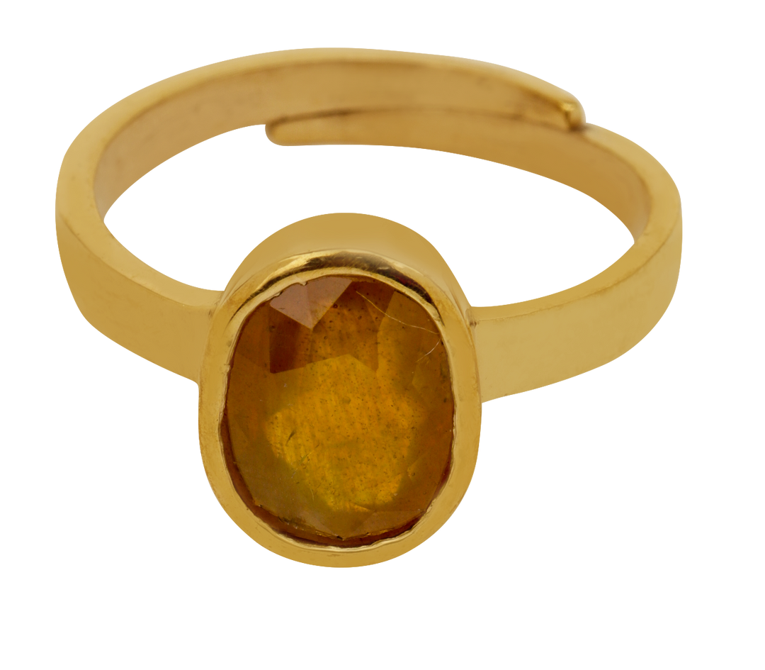 Studio Vaidik Pukhraj/ Yellow Sapphire Ring 5.25 ratti