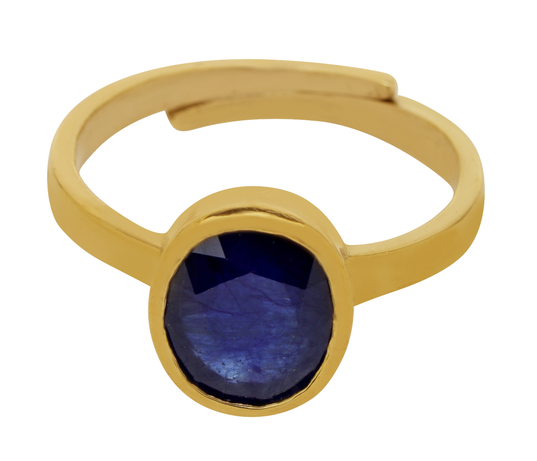 Studio Vaidik Neelam/ Blue Sapphire Ring 5.25 ratti