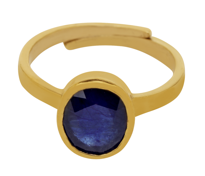 Studio Vaidik Neelam/ Blue Sapphire Ring 5.25 ratti