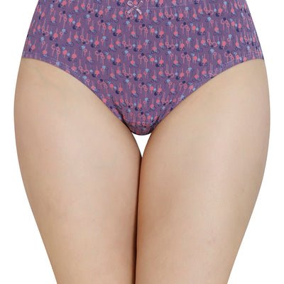 Inner Elastic Waistband Hipster Panty (Pack of 3)