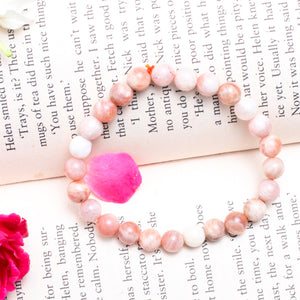 Studio Vaidik Peach Moonstone Bracelet