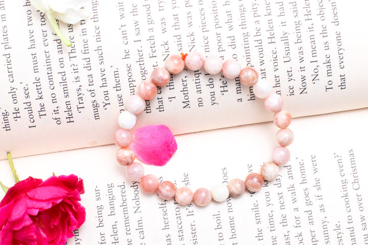 Studio Vaidik Peach Moonstone Bracelet