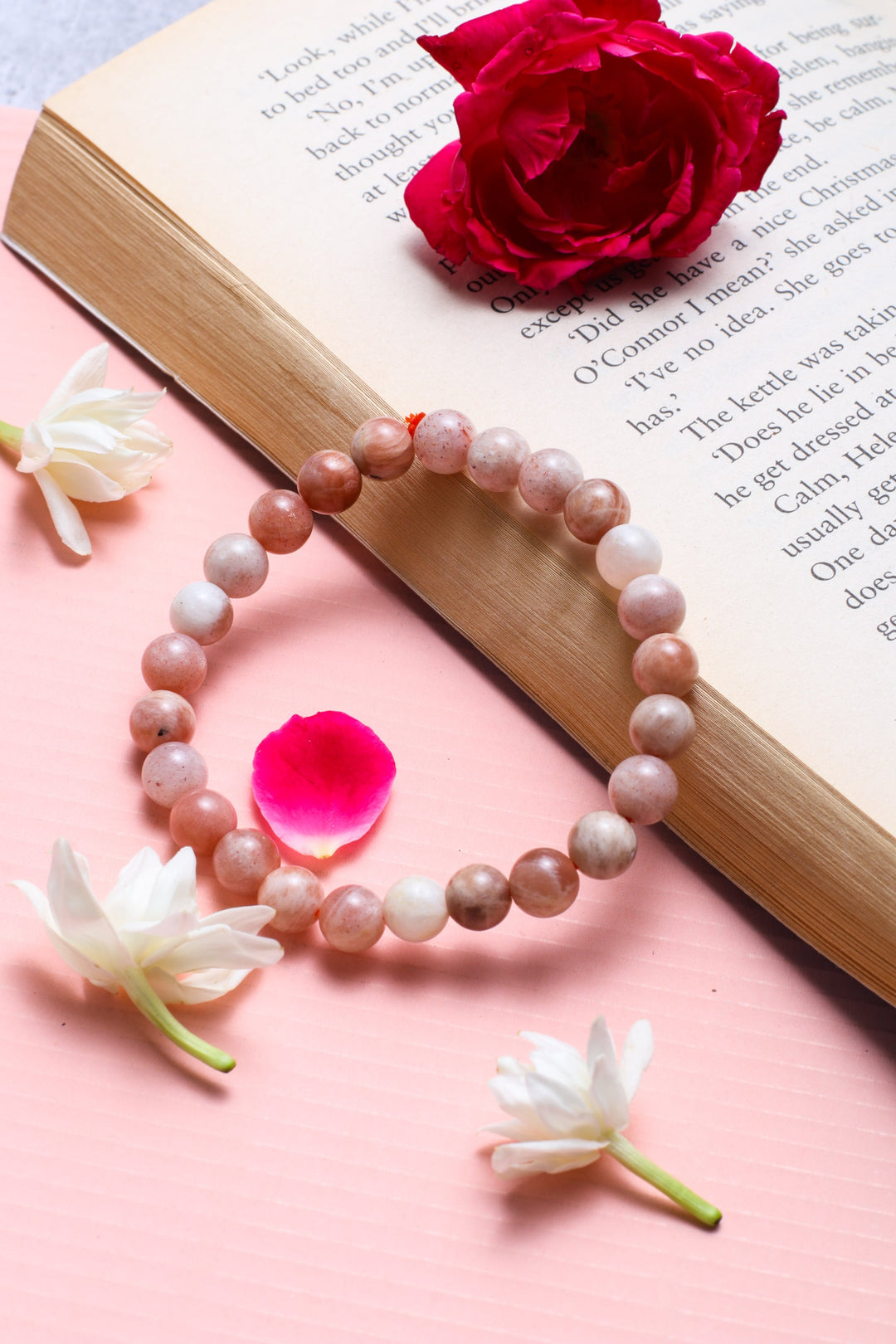 Studio Vaidik Peach Moonstone Bracelet